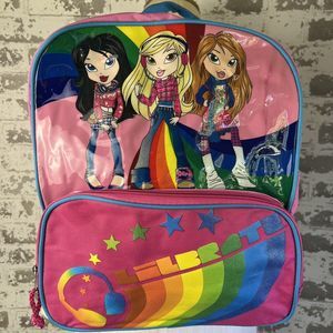 MGA Entertainment‎ Animations Lil Bratz Backpack Pink Book Bag 2008